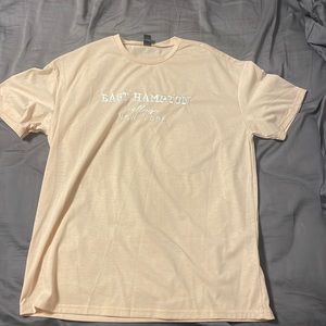 Oversized embroidered t-shirt from Shein. Very soft and stretchy.